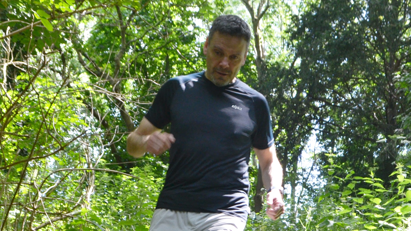 Alpkit Koulin running tee shirt tested by nick