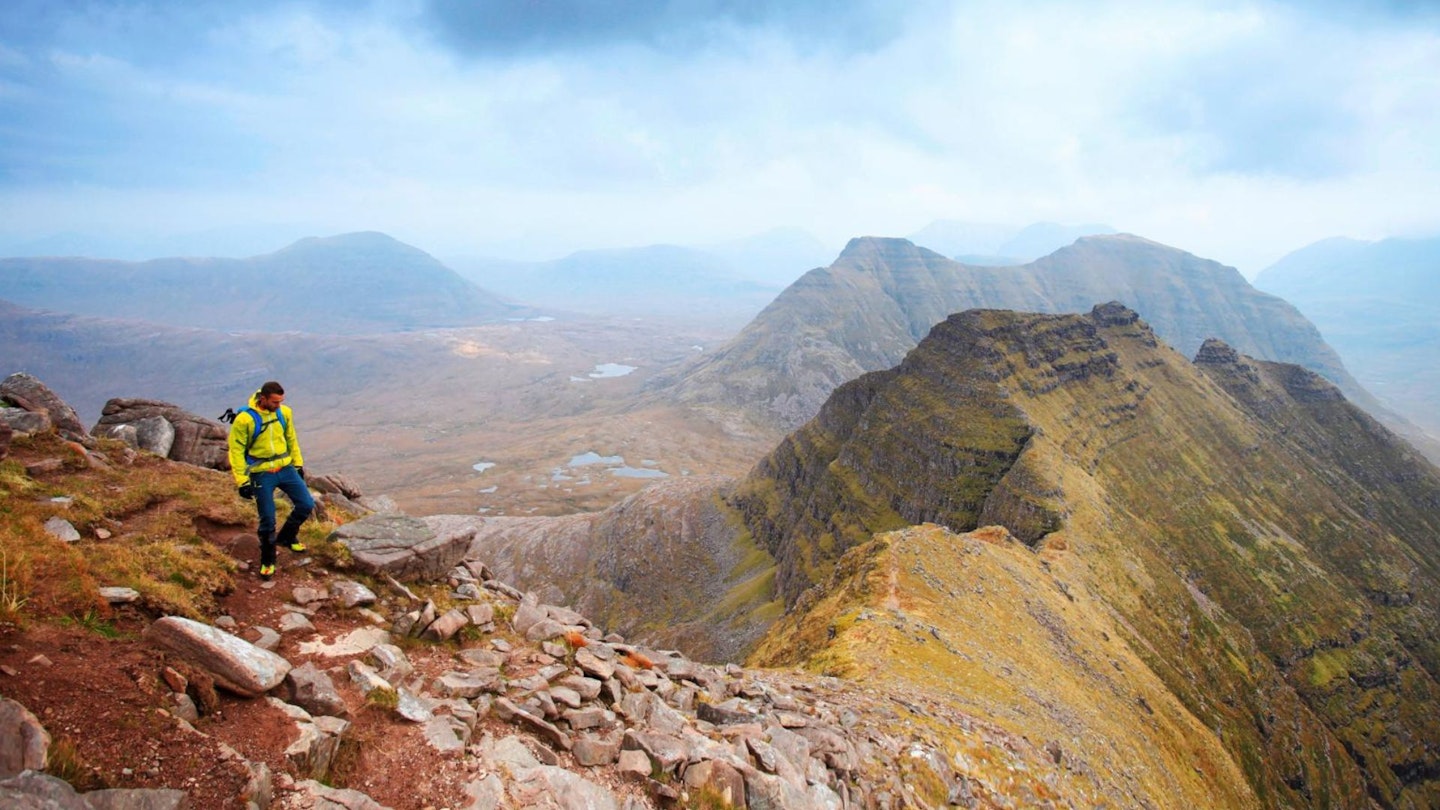 Beinn Alligin Torridon Horns of Alligin Trail 100