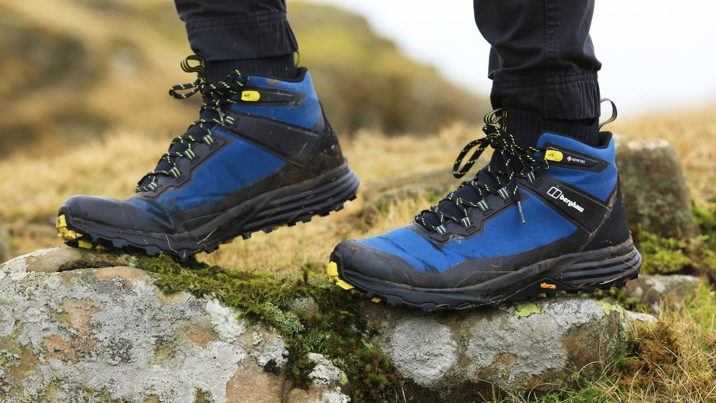 LFTO tester wearing Berghaus VC22 Mid GTX