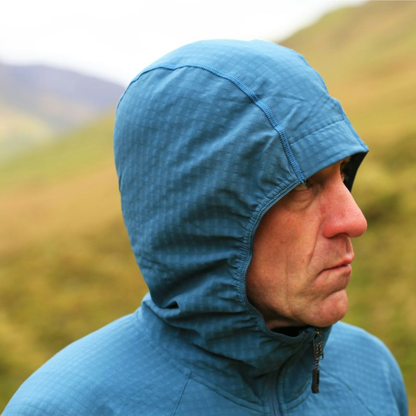 Black Diamond Coefficient Storm Hoody fleece hood