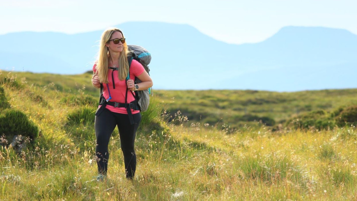 Female hiker