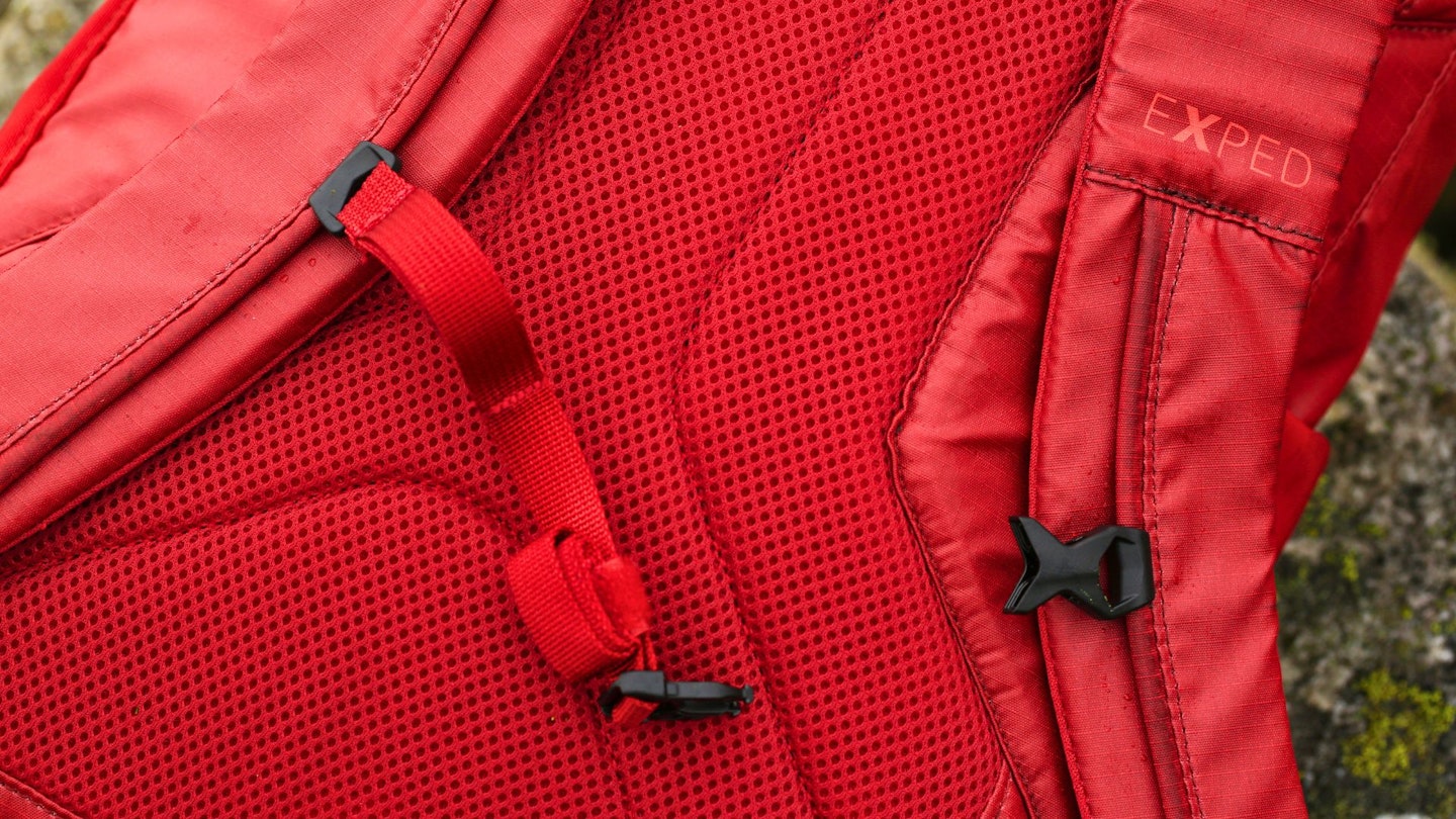 Exped pack back panel