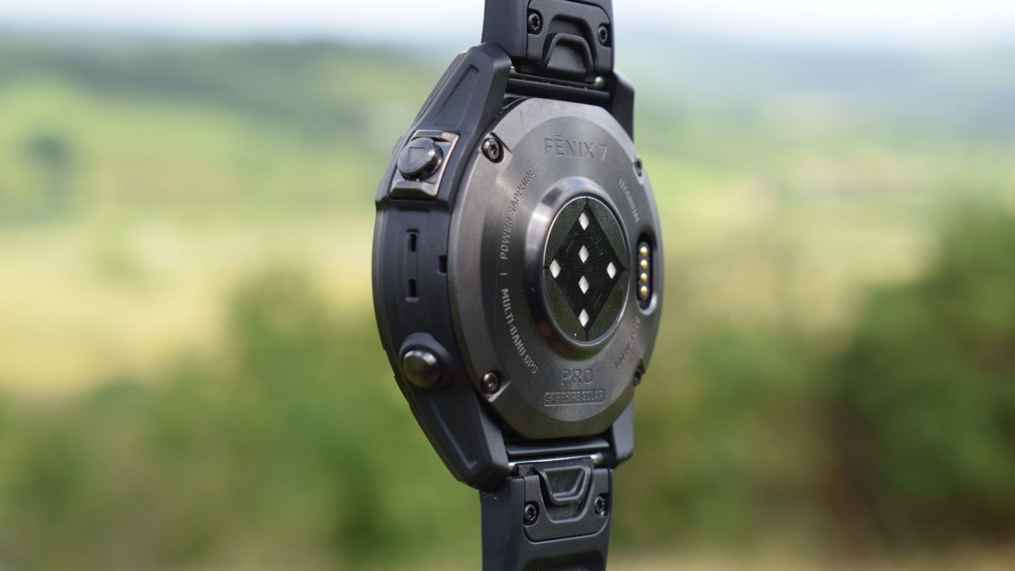 garmin fenix 7 pro back view