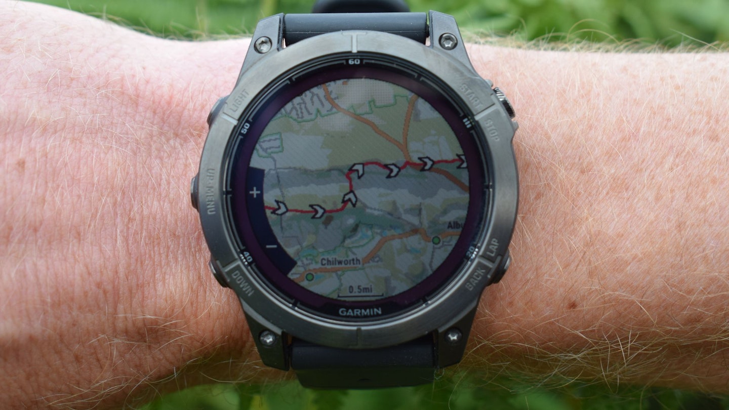 garmin fenix 7 pro route tracker