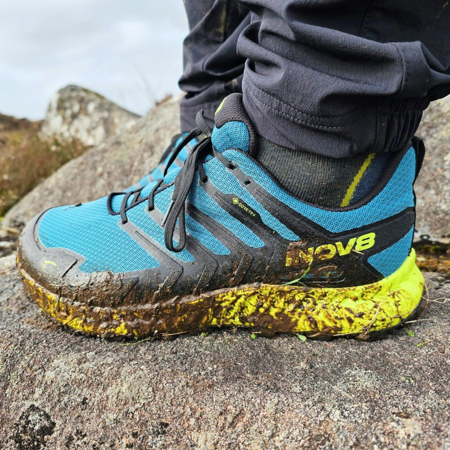 Side view of Inov8 Roclite GTX