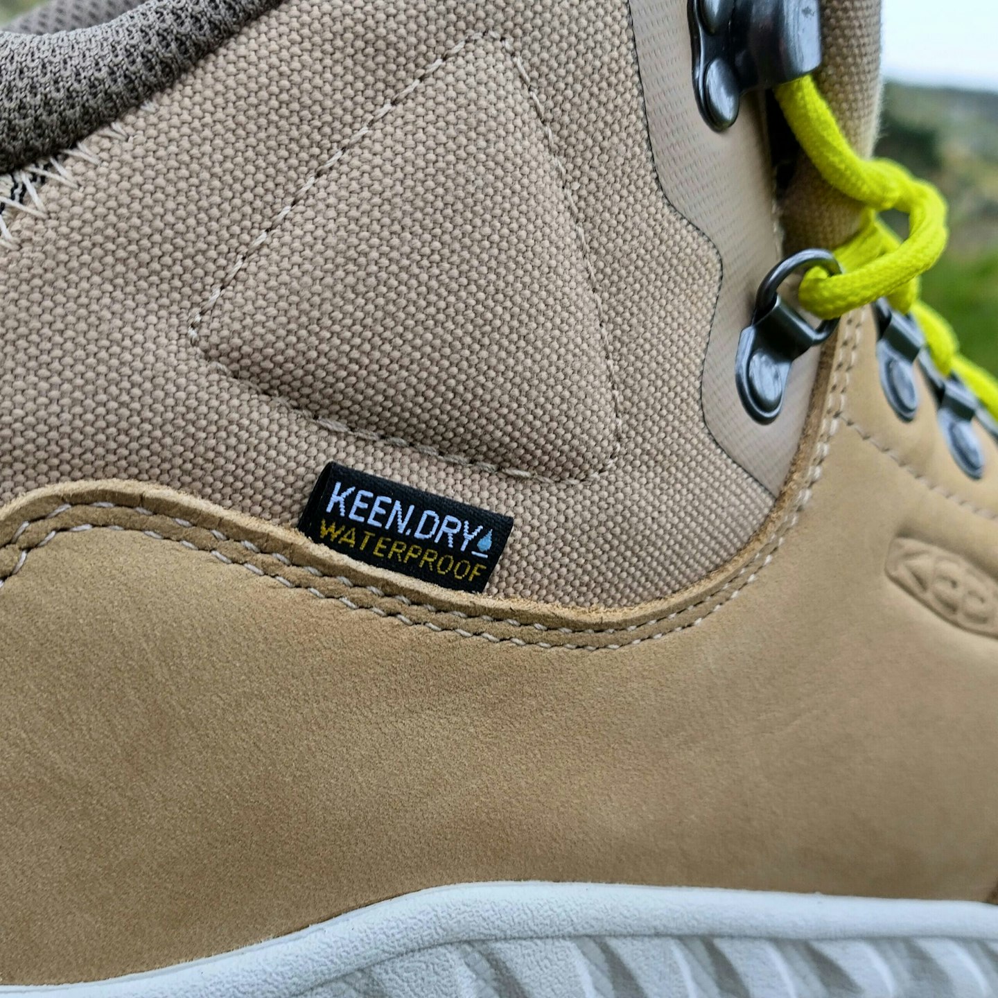 Keen NXIS Explorer Waterproof Boot waterproof label