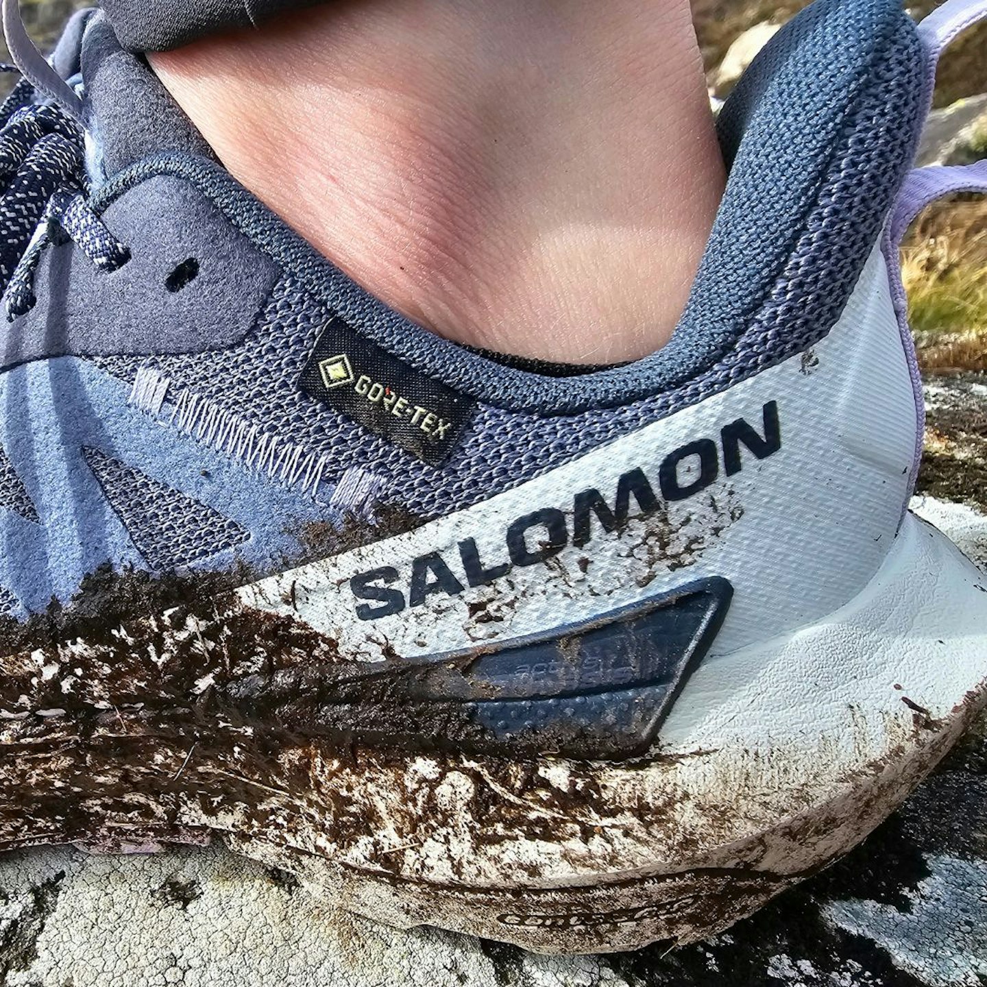 Salomon Elixir Activ GTX heel and midsole