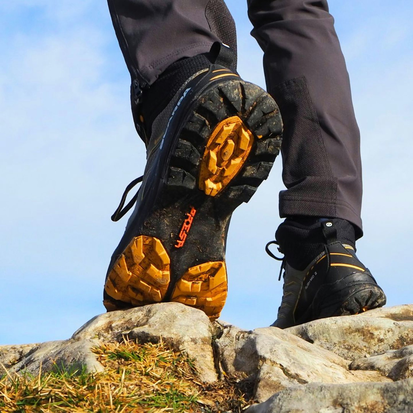 Scarpa Rush 2 Mid GTX sole and lugs