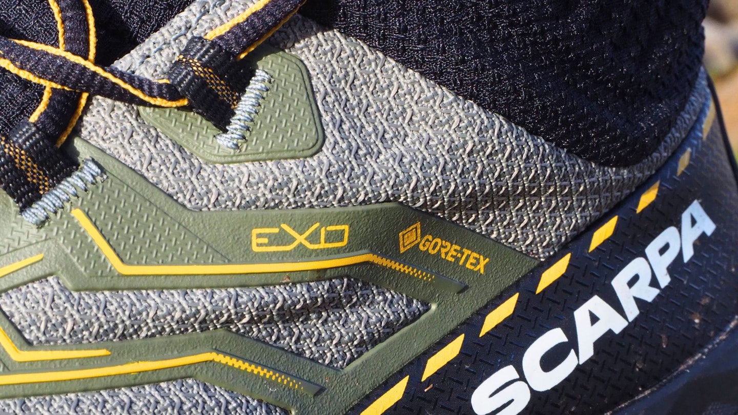 Scarpa Rush 2 Mid Gore-Tex label