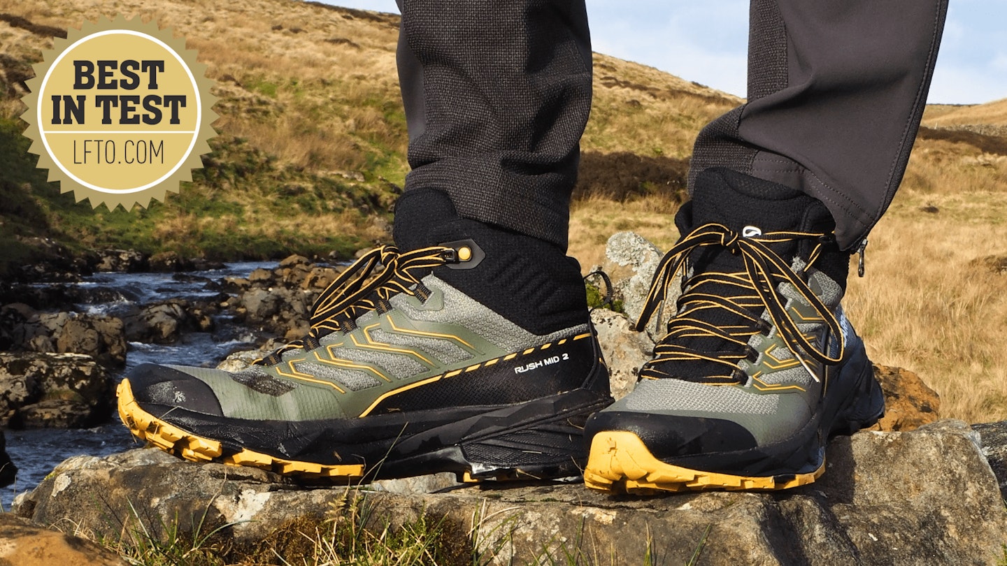 Scarpa Rush 2 Mid GTX with LFTO Best in Test award logo