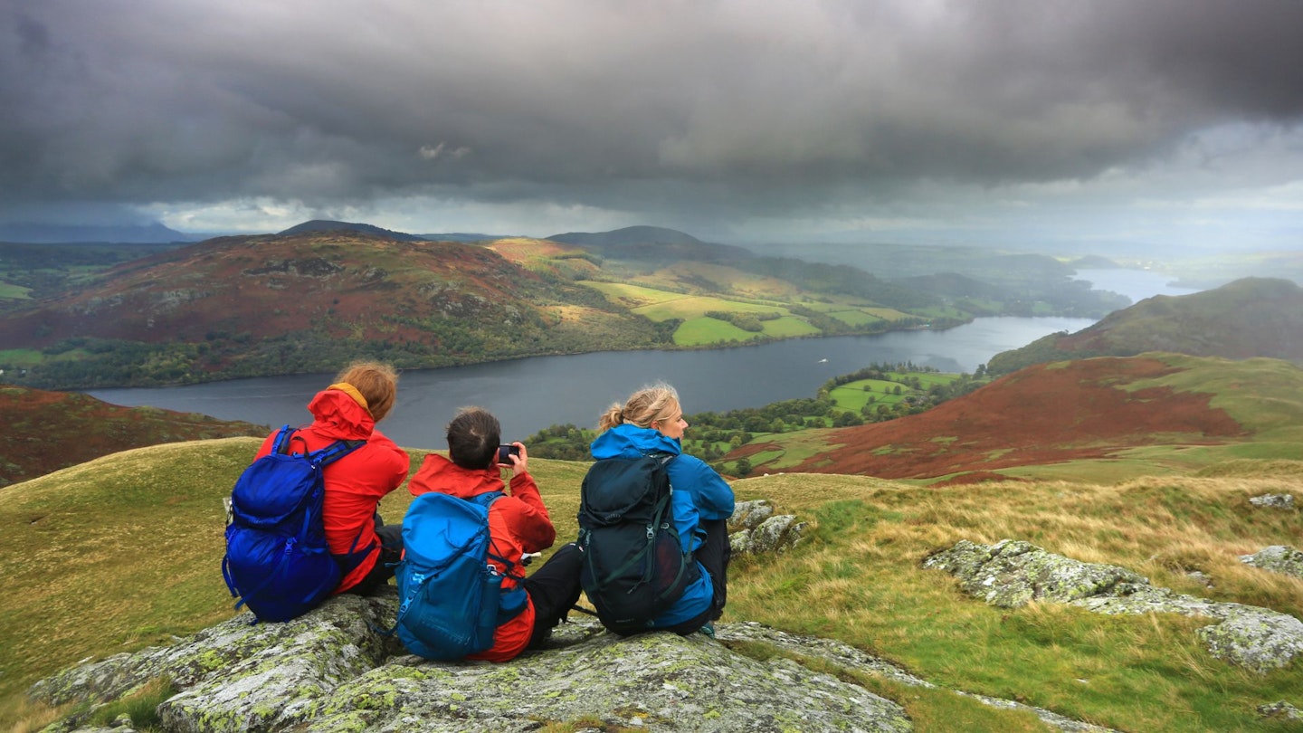 Testing waterproof jackets LFTO Lake District 2