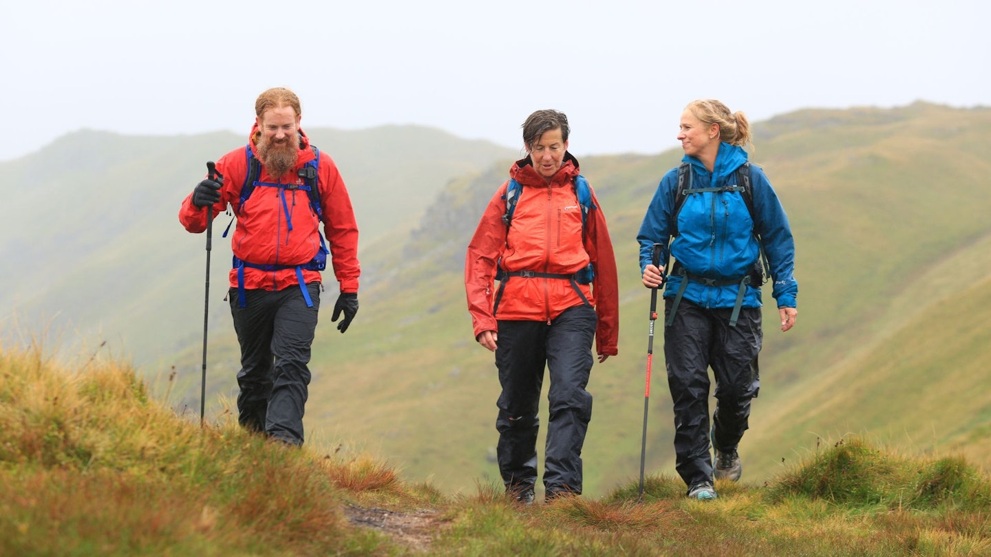 Testing waterproof jackets LFTO Lake District